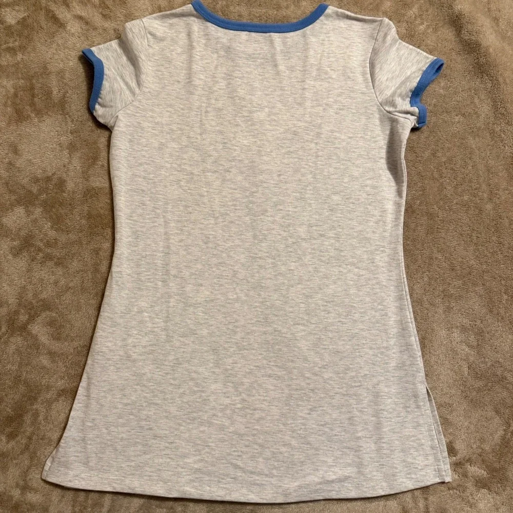 American Girl Kids S'more Please Pajama Set Gray Blue Size L 14/16 PJs